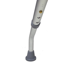 Mobiclinic, Sedia da bagno, Delta, Marchio Europeo, da doccia, Marcatura CE, ortopedica, altezza regolabile, schienale, braccioli, piedini antiscivolo