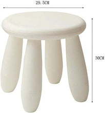 Comodo semplice bianco plastica panca sgabello bagno sgabello sgabello basso sgabello principale sedia pratica (colore: rosa)