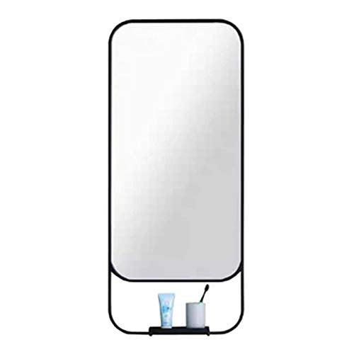 Bathroom mirror JWZQ Specchio a Parete per Bagno,Specchio Cosmetico,Specchio a Parete Rettangolare in Vetro per Parete per Arredamento Bagno