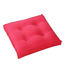 HYLX Cuscino Sedile, Cuscino Sedia, Cuscino Sgabello Rotondo, Cuscino Sedia Floreale Antiscivolo in Cotone Spesso, per Giardino, terrazza Esterna