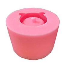 kdjsic Smile Expression Flower Pot Stampo in Silicone per Resina epossidica Concrete Clay Succulente Portacandele per fioriera