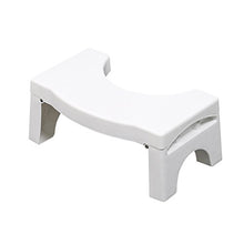 MGMDIAN Sgabello WC - Sgabello con piedistallo Sgabello toeletta in plastica Sgabello da Bagno Sgabello Pieghevole - Sgabello Tozzo Accessori da Bagno