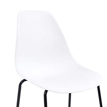 Tidyard Set 5 pz da Bar, Set Tavolino Bar, Set di Mobili per Cucina, Set di Mobili da Balcone, Set Bar per la Casa, Set Tavolo e 4 Sedie da Bar Alti, in Plastica Bianco