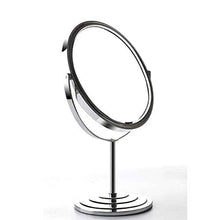 SHYPA Specchio for Il Trucco - Specchio cosmetico ingranditore Specchio bifacciale Girevole 7 Pollici con ingrandimento 3X