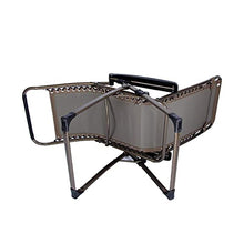 Sywlwxkq Sedie Heavy Duty Zero Gravity, Sedie da Spiaggia, Lettino Prendisole, Sedia reclinabile Pieghevole, Lettini Prendisole, Super Larghezza 65 cm, Giardino con Patio in Spiaggia Campeg