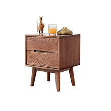 Comodini Camera Locker, Camera da Letto, Soggiorno Locker, Living Room Divano Fianco del Mobile (Color : Walnut Color)