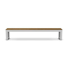 Careser - Panchina da Giardino in Legno di Teak Massiccio, 120 x 45 x 40 cm (L x A x P)