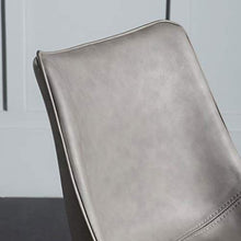 LXYPLM Sgabello Sedie Bar Barstools Sedie in Ferro battuto banco Bar, Cucina Pub caffè in Stile ozio Creativo Alti sgabelli industriali con Schienale Arredo Bar Cucina (Color : Gray)