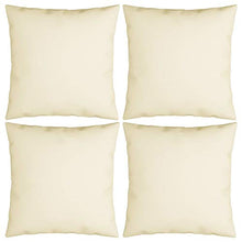 Tidyard 4 pz Cuscini Decorativi per Mobili da Giardino in Tessuto 40x40 cm/50x50 cm/60x60 cm,Cuscini per Divano da Giardino