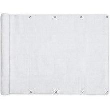 Sol Royal Frangivista e Telo frangivento per balconi SolVision HB2 90x500 cm Isolante - con Occhielli - Bianco