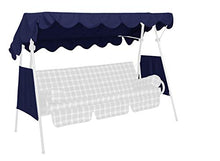 Angerer Tetto del Dondolo 200 x 120 cm, qualità Swingtex, Colore Blu