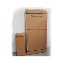 Filoben-com Letto a Castello Argento Rete a doghe Completo di 2 materassi in Offerta Made in Italy