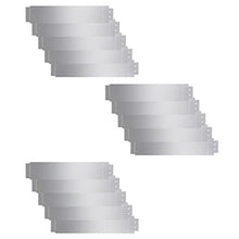 honglianghongshang Barriere e recinzioni Delimitazioni e recinzioni da Giardino Set Pannelli Recinzione Prato 15 pz Acciaio Zincato 100x20 cm