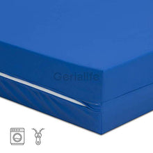 Gerialife Materasso singolo antidecubito per ospedale geriatrico articolato, 8 cm Viscoelastico, Tessuto sanitaria impermeabile (80x190)