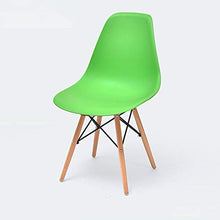 Sgabelli da Bar Sedia moderna dello schienale del salone casuale con il cuscino di cuoio dell'unità di elaborazione Sedia di legno per l'hotel Sedia da Bar ( Color : Yellow , Size : Free size )