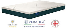 Materasso Matrimoniale a Molle Insacchettate 160x190 Ibrido Veradea, Altezza 25 cm con Rigidità Media, Dispositivo Medico Detraibile e Qualità Made in Italy