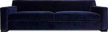 JVmoebel Chesterfield, divano a 3 posti, in velluto, con imbottitura in tessuto, colore lilla