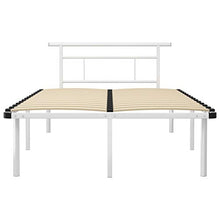 Tidyard Struttura Letto Singolo in Metallo Nero con Doghe 90x200 cm/120x200 cm,Giroletto Singolo in Mettallo,Letto con Doghe,Letto in Metallo,Struttua Letto Una Piazza e Mezza 120x200 cm