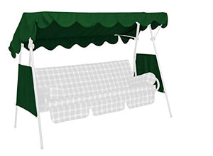 Angerer Tetto per dondolo (copertina) 200 x 120 cm, qualità Swingtex, colore verde
