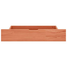 FAMIROSA Giroletto con 2 Cassetti Marrone Miele Legno di Pino 140x200 cm-0531