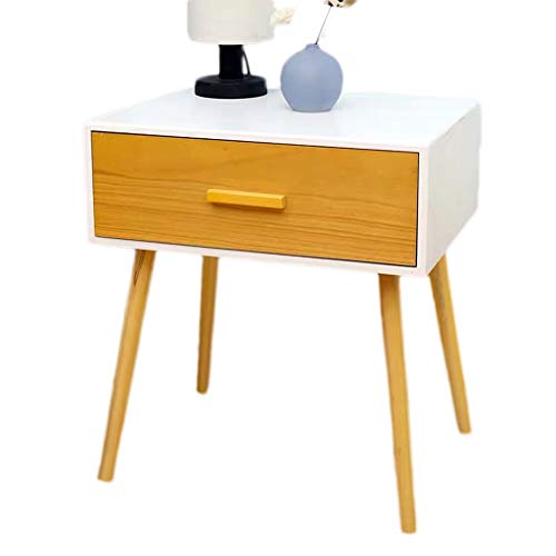 Comodino in Legno Tabella Domestica all'Ingrosso di pompaggio Camera Mini Storage Box Camera Storage Box Studio Soggiorno Corridoio 50X40X58cm FANJIANI (Color : D)