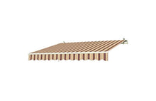 Blinky 9690812 Tenda da Sole, Avvolgibile, Rigato, Rosso