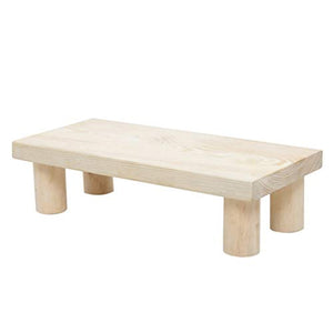 WINOMO Bambini Sgabello di Legno WC Potty Training Bagno Cucina Sgabello Comodino Sgabello Passo per I Bambini Adulti