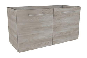 FACKELMANN - Mobiletto sottolavabo Lima/armadietto da bagno con sistema di chiusura Soft-Close, dimensioni (L x A x P): ca. 80 x 42 x 35 cm