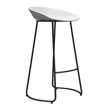 Sgabelli da Bar Iron Art, Sedie da Pranzo da Cucina Seggioloni da banco Sedile in PP Ecologico per bancone, Cucina, casa, Ristorante Carico Massimo 150 kg