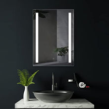 Azione top!Specchio bagno con LED, Lindau 50 x 70 cm, specchio da bagno con LED, classe di efficienza energetica A +