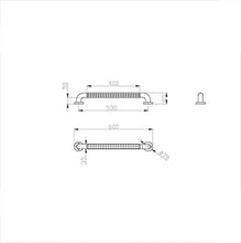 Maniglioni da Bagno Supporto corrimano Grab Bar Grab Rails Sicurezza ferroviaria Anti-Slip Lucido corrimano Aid Servizi igienici/Doccia Bagno a Parete Accessori da Bagno