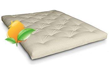 Natural Shopping Futon in Cotone Bio Certificato GOTS Tessuto 100% Puro Cotone Prodotto in Italia