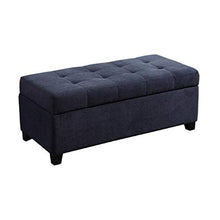 LXESWM Pouf Panca Ottomana Poggiapiedi Pieghevole Bagagli Petto Scarpe Banco di stoccaggio ottomano con Flipping Coperchio Bagagli Pouffe Storage Box Bed Fine Sgabello Divano Sgabello