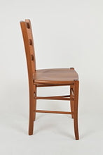 Tommychairs - Set 2 sedie modello Venice per cucina bar e sala da pranzo, robusta struttura in legno di faggio color ciliegio e seduta in legno