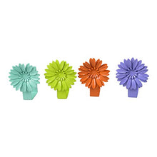 WDFVGEE - 4 mollette per tovaglia da picnic a forma di ananas, flessibili in acciaio INOX per decorare la tua tavola magnificamente