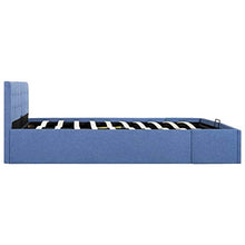 SKM Giroletto Idraulico con Contenitore Blu in Tessuto 180x200 cm