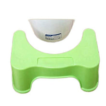 LZL Sgabello WC Sgabello Toilette vasino vasto Vaso Sgabello di aiuti Squat Sgabello adeguato Postura igienica per la Salute Vasino Tozzo (Color : Green, Dimensione : Conventional)