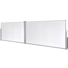 Festnight Tenda da Sole/Paravento da Giardino Laterale Retrattile 160x600 cm Crema