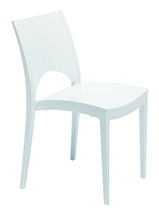 GRAND SOLEIL Sedia Impilabile, Bianco, 51 x 49 x 80 cm