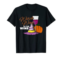 Streghe I Vino I Bevitori di vino I Halloween Maglietta