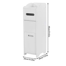 idalinyaa Facile Installazione Risparmio di Tempo Organizzatore da Bagno, Armadietto da Bagno Non tossico, per Abiti da casa Decorazione Bagno Storge