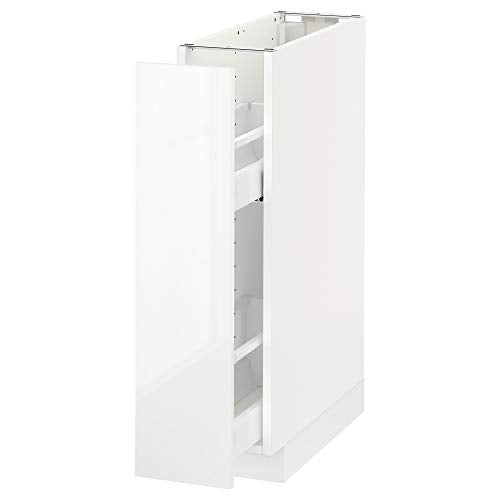 METOD base armadio/estraibile int raccordi 20x61.8x88 cm bianco/Ringhult bianco