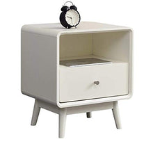 YGB Comodino Comodino in Legno Comodino con cassetti per Soggiorno Camera da Letto Comodino Vintage Shabby Comodino Comodino