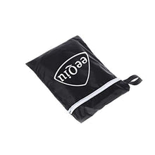 eeQiu Copertura Tavolo Esterno, Telo Protettivo per Tavolo e Sedie da Esterni, Utilizzato per Mobili da Giardino, Impermeabile, Antipolvere e Resistente ai Raggi UV 125x125x74CM