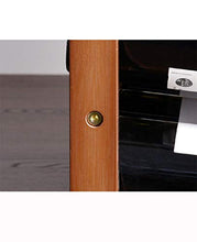 JL Wine Rack, bambù 9 Bottiglie 3-Tier Vino Espositore for controsoffitto casa Cucina Dispensa, Free Standing Vino Bagagli, Rack Tavolo Wine Rack (Bamboo)