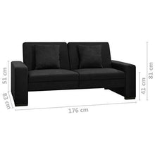 Tidyard Divano Letto 3 Posti Reclinabile Moderno in Tessuto,Divano Reclinabile 3 Posti in Tessuto Moderno,Divano Moderno per Soggiorno in Tessuto con 3 Posti,Divano 3 Posti Moderno 176x83x81 cm - Arredi Casa