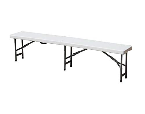 Panchina pieghevole a valigetta bianca panchina giardino panchina sagre e street food