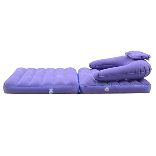 Wsaman Poltrona A Sacco Gonfiabile Cuscino Casa Regolabile, Portatile Outdoor Divano Pigro Divano Letto Singolo con Floccato Materiale in PVC Ecologico per Adulti E Bambini