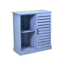 Vacchetti Giuseppe Persiana Mobiletto, Legno, Blu, Grande