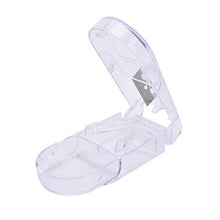 Spier - Portapillole da viaggio, pieghevole per pillole, organizer per medicine, divisore per farmaci, separatore portatile per viaggi all'aperto